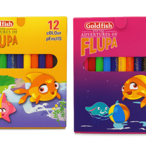 flupa colours pencils (half size 12 pcs)