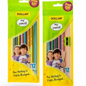 my pencil dollar pouch 12 pencils (free gift inside)