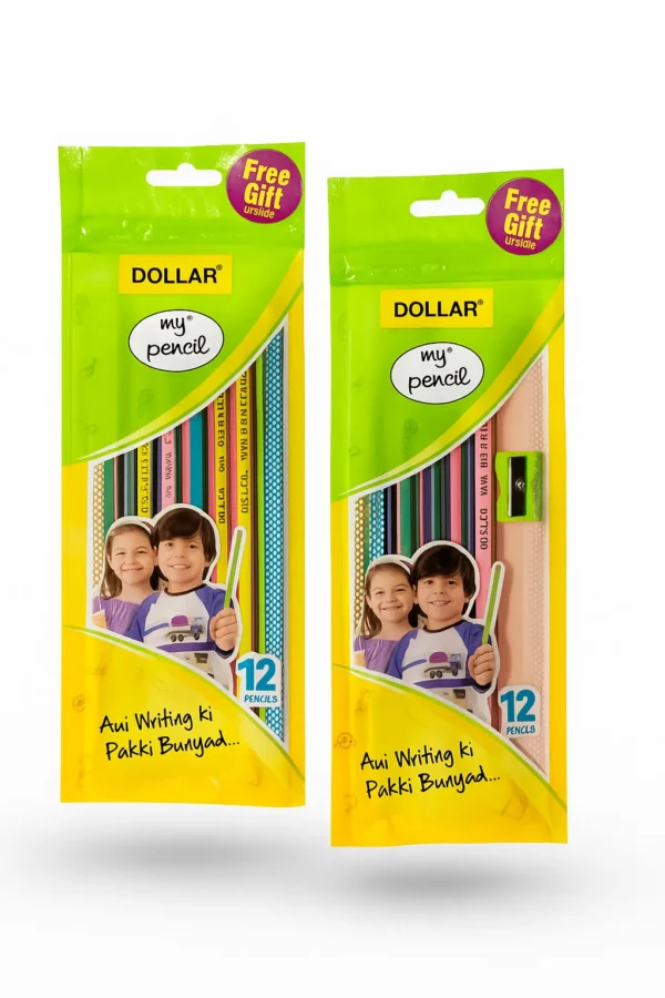 my pencil dollar pouch 12 pencils (free gift inside)