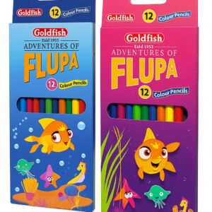flupa colours pencils (full size 12 pcs)