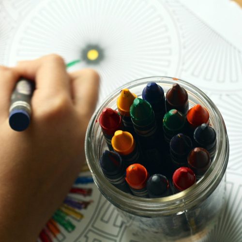 crayons coloring book coloring book 159579 159579 A child drawing with colorful crayons, fostering creativity and fun in a learning environment.